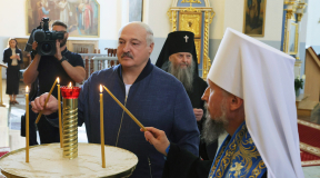 При посещении Лукашенко Жировичского монастыря произошли неприятные для верующих эпизоды