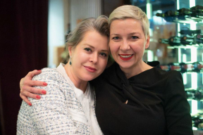 Фотофакт. Мария Колесникова и Вероника Цепкало встретились впервые за 5 лет