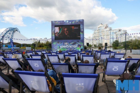 В Минске открыли кинотеатр под открытым небом
